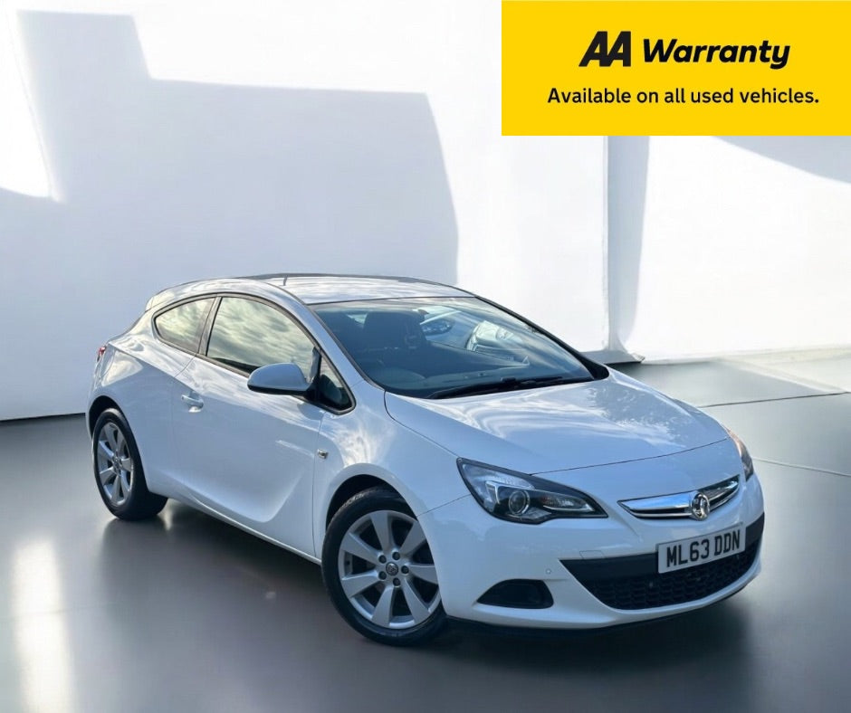 Vauxhall Astra GTC 1.6L 2013 3dr