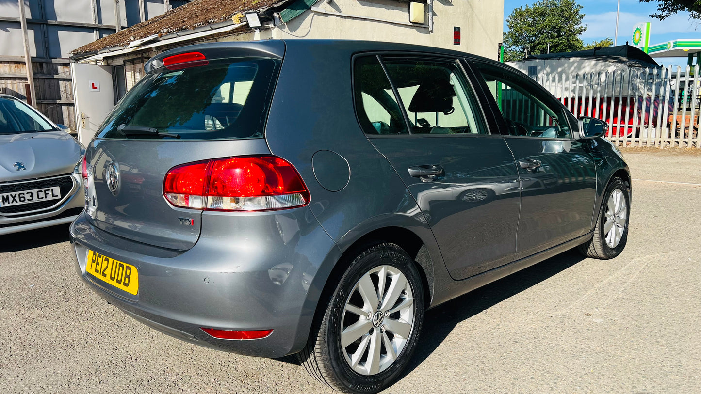 Volkswagen Golf 1.6L TDI 2012 5dr Euro 5
