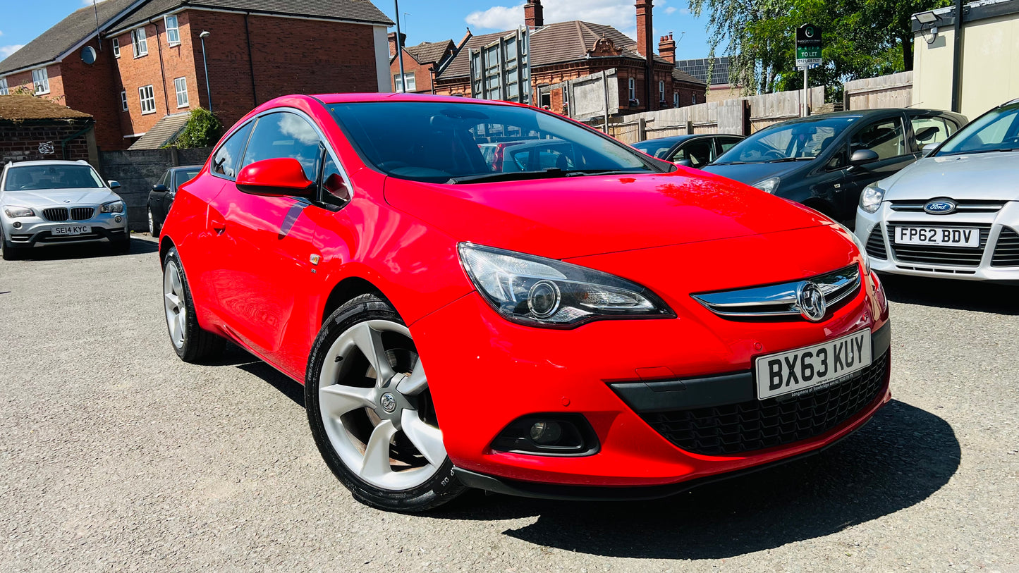 Vauxhall Astra GTC 1.4L 2013 3dr