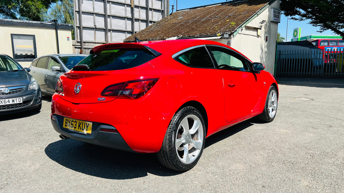 Vauxhall Astra GTC 1.4L 2013 3dr