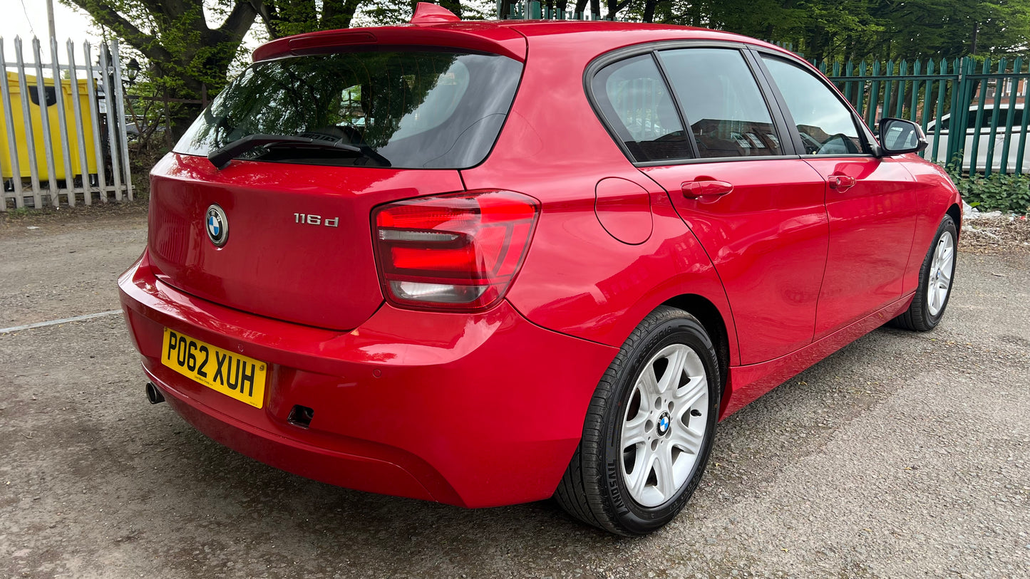 BMW 1 Series 2.0L Diesel Automatic 2012