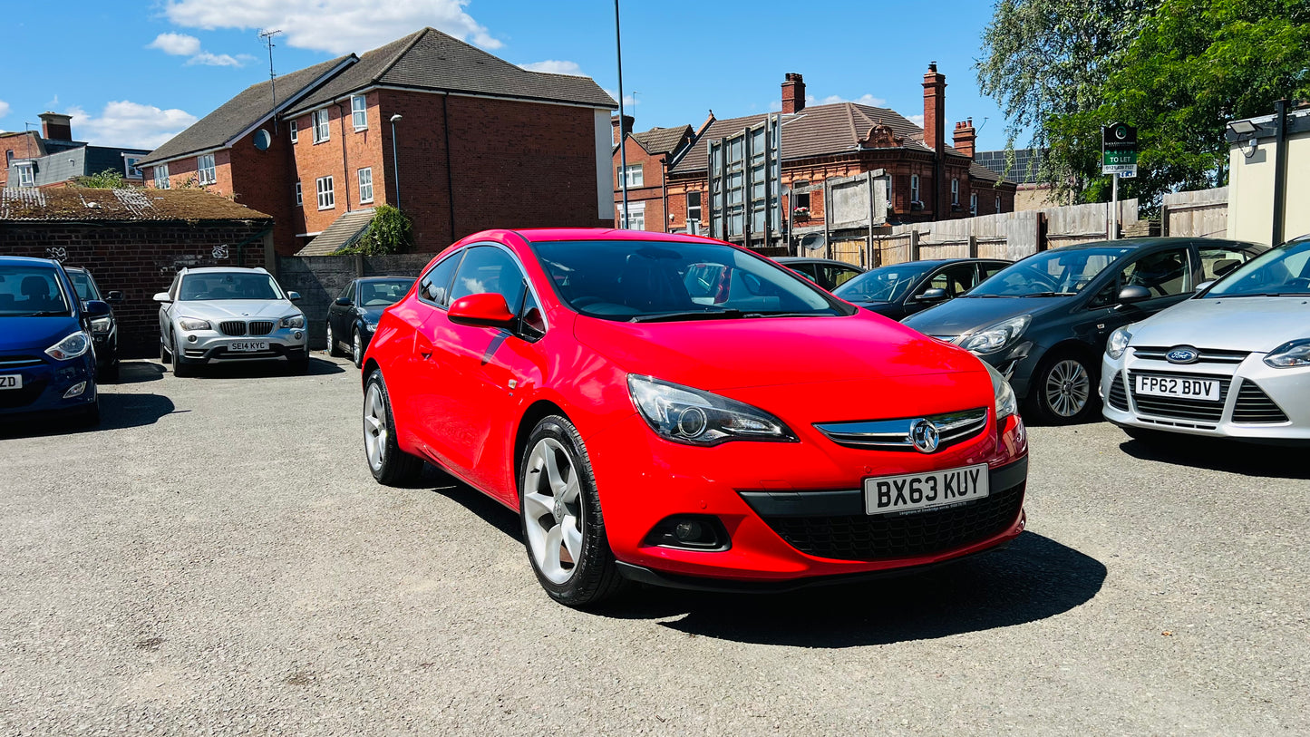 Vauxhall Astra GTC 1.4L 2013 3dr