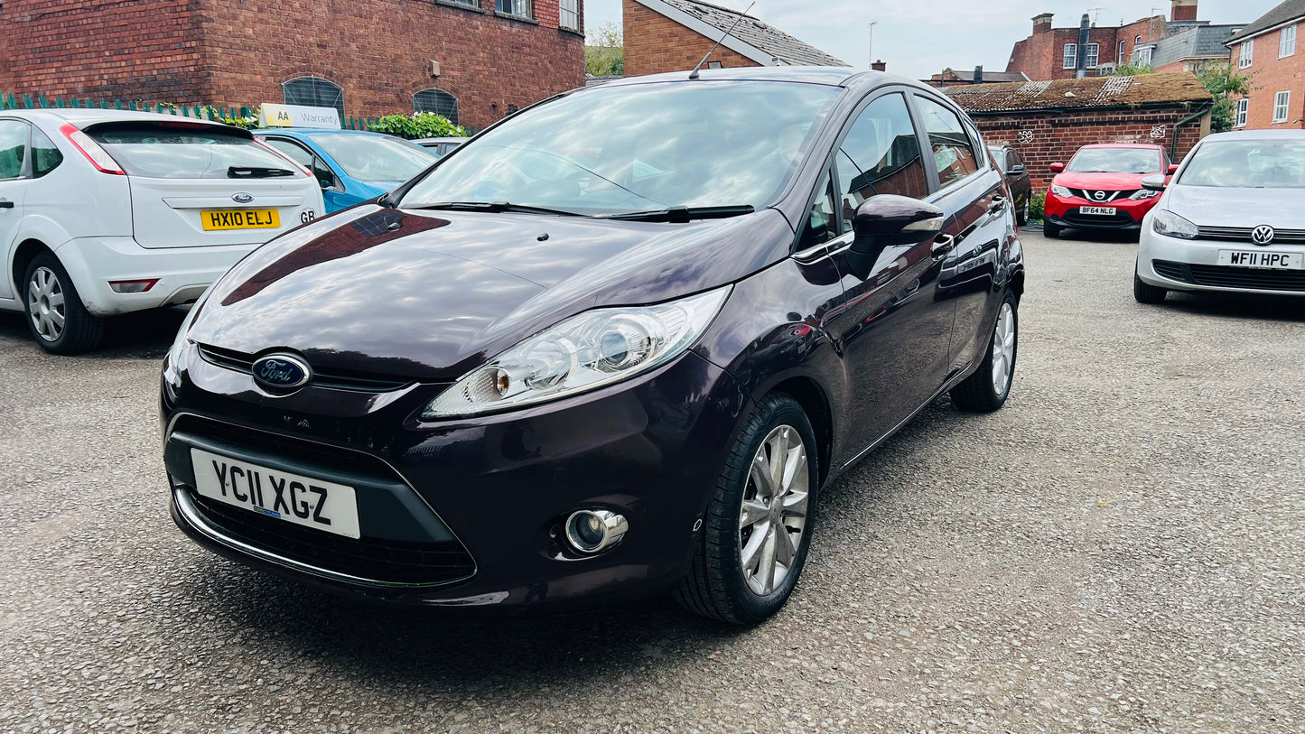 Ford Fiesta 1.4L Automatic 2011 5dr