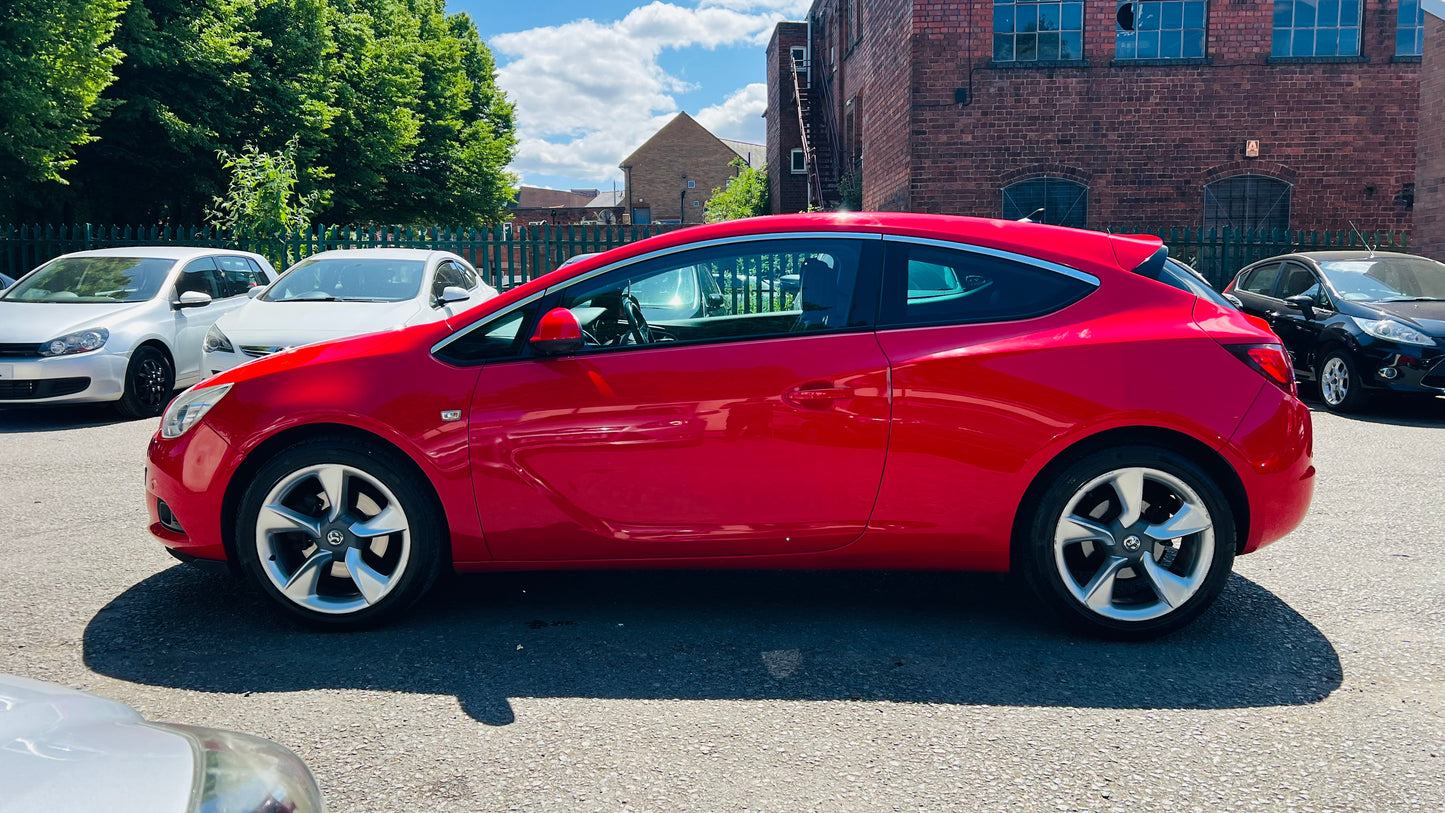 Vauxhall Astra GTC 1.4L 2013 3dr