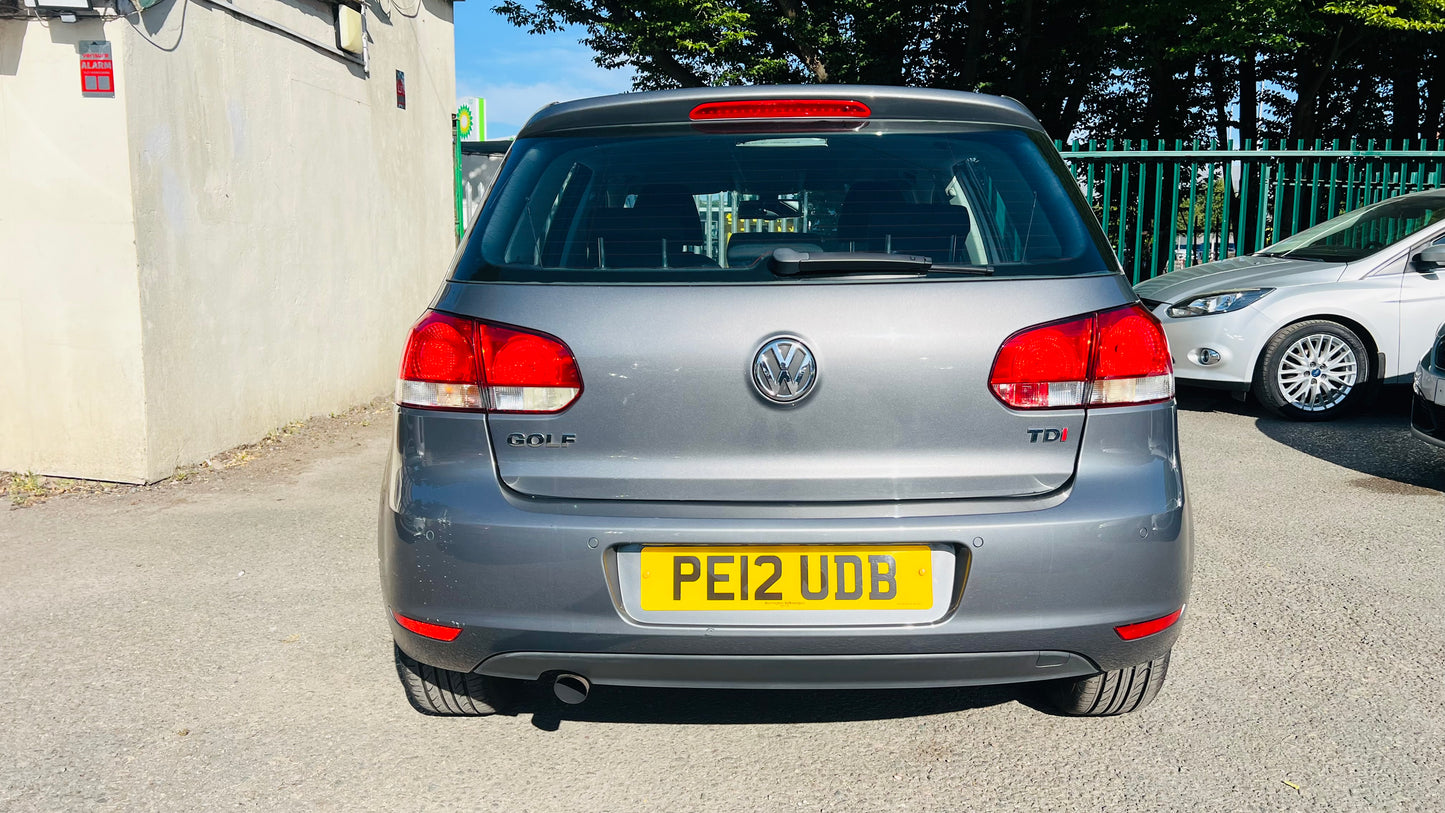 Volkswagen Golf 1.6L TDI 2012 5dr Euro 5