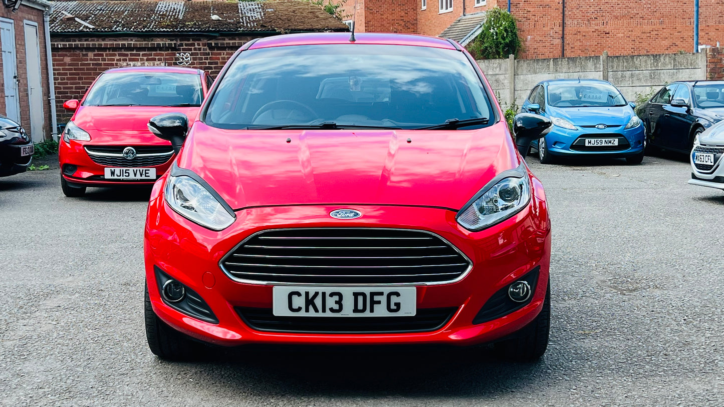 Ford Fiesta Zetec 1.25L 2013 3dr