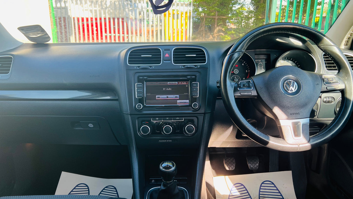 Volkswagen Golf 1.6L TDI 2012 5dr Euro 5