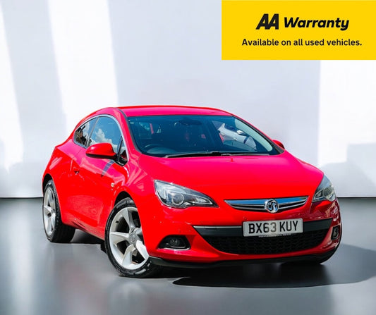 Vauxhall Astra GTC 1.4L 2013 3dr