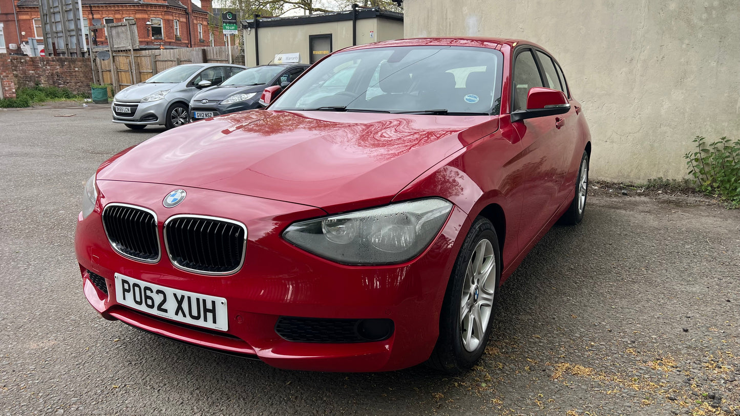 BMW 1 Series 2.0L Diesel Automatic 2012