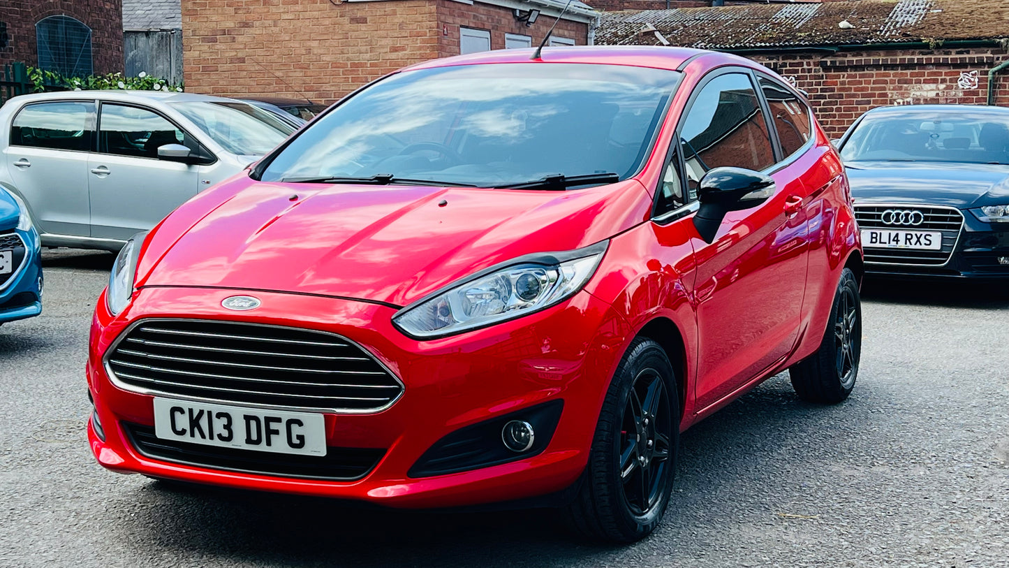 Ford Fiesta Zetec 1.25L 2013 3dr